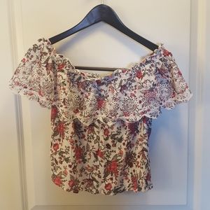 AE floral crop top